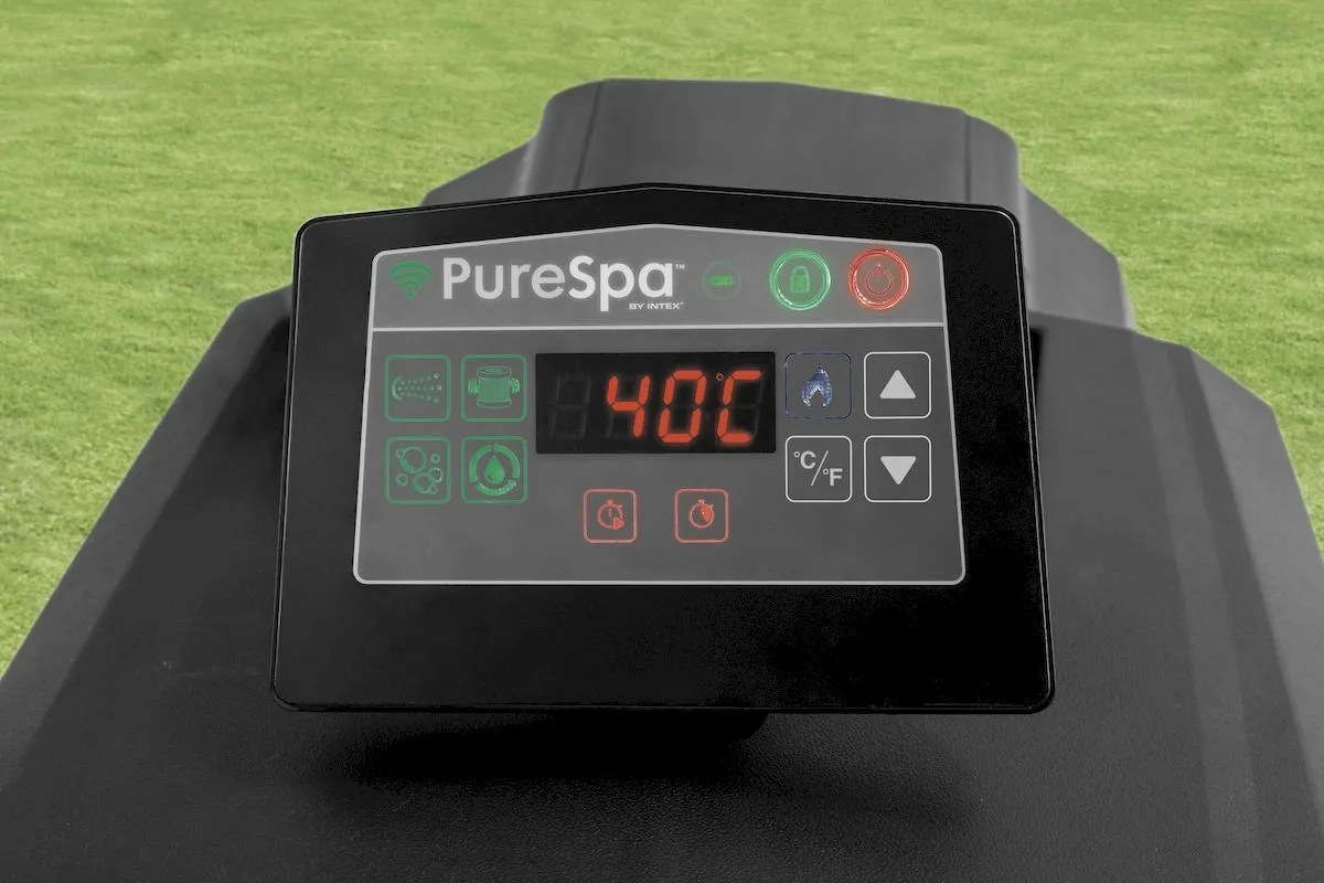 Intex 6-Person Onyx Black Octagon Combo Spa Set