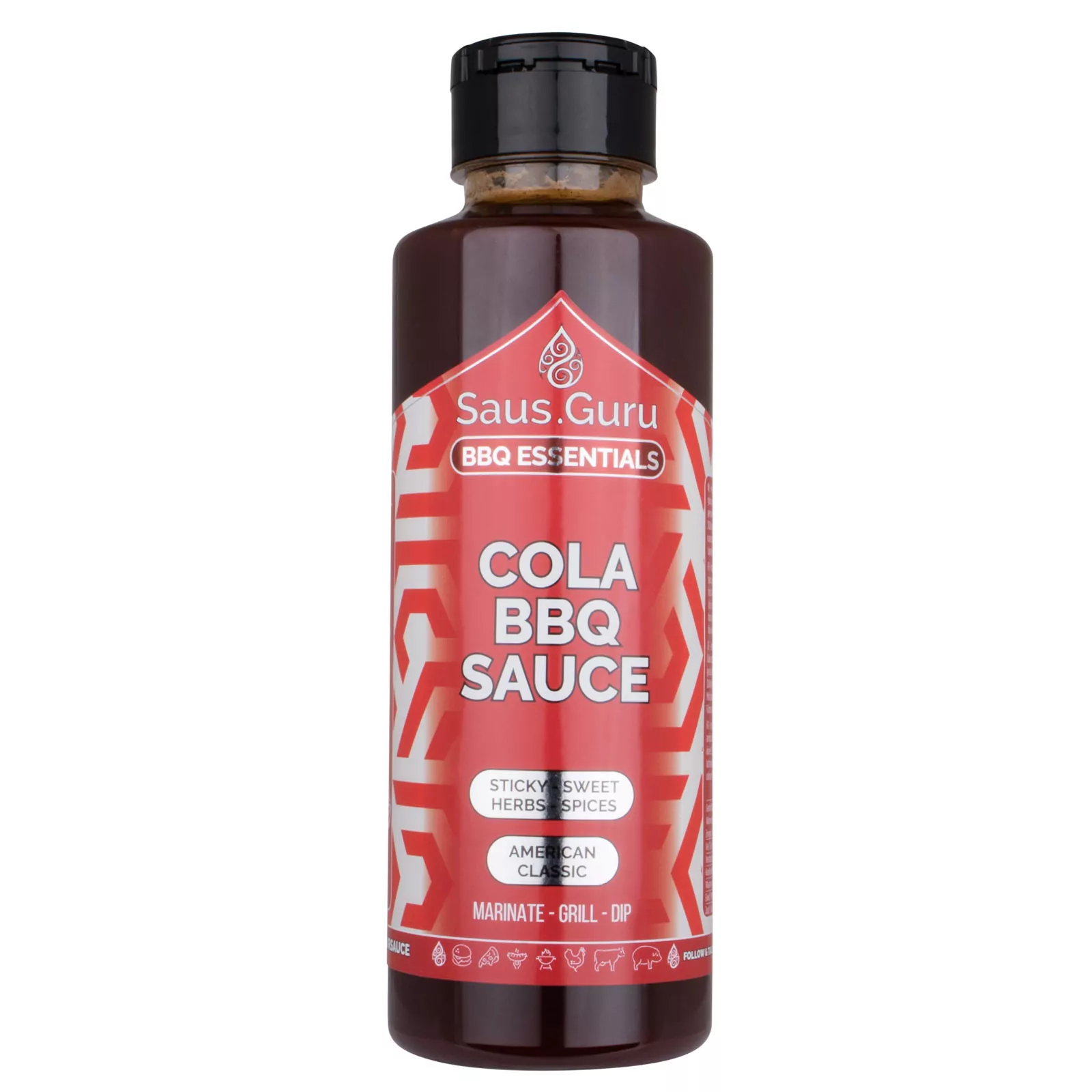 Saus.Guru Classic Cola - Bbq Sauce 0,5L
