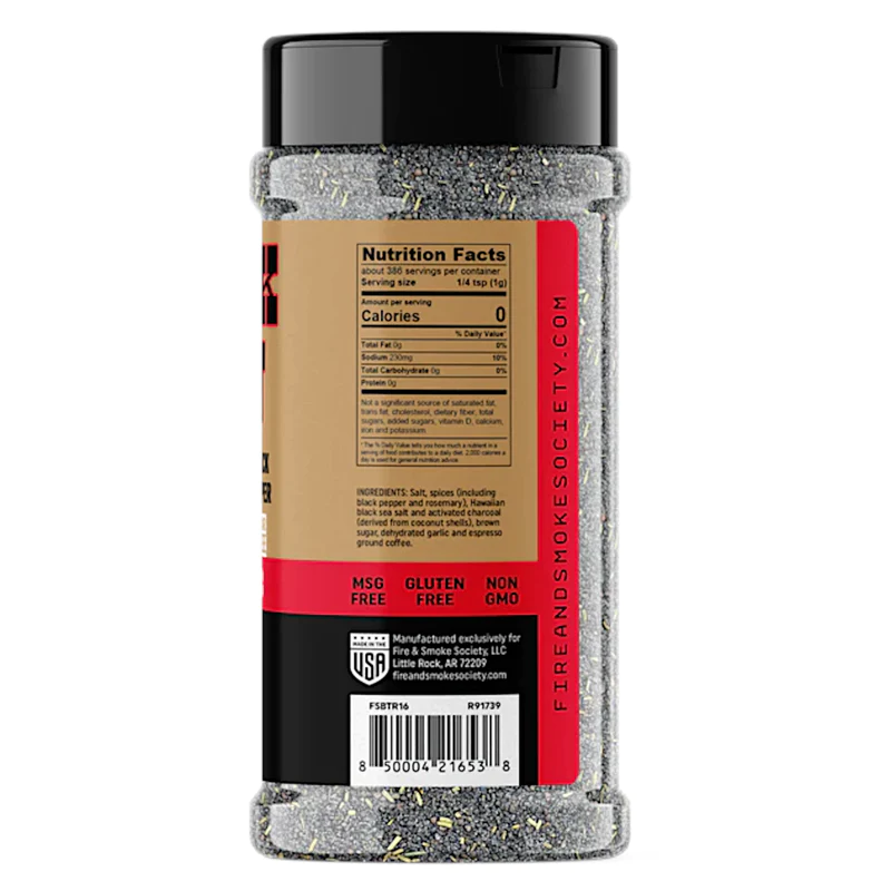 Fire & Smoke Society Rub Black & Tan 386 Gr