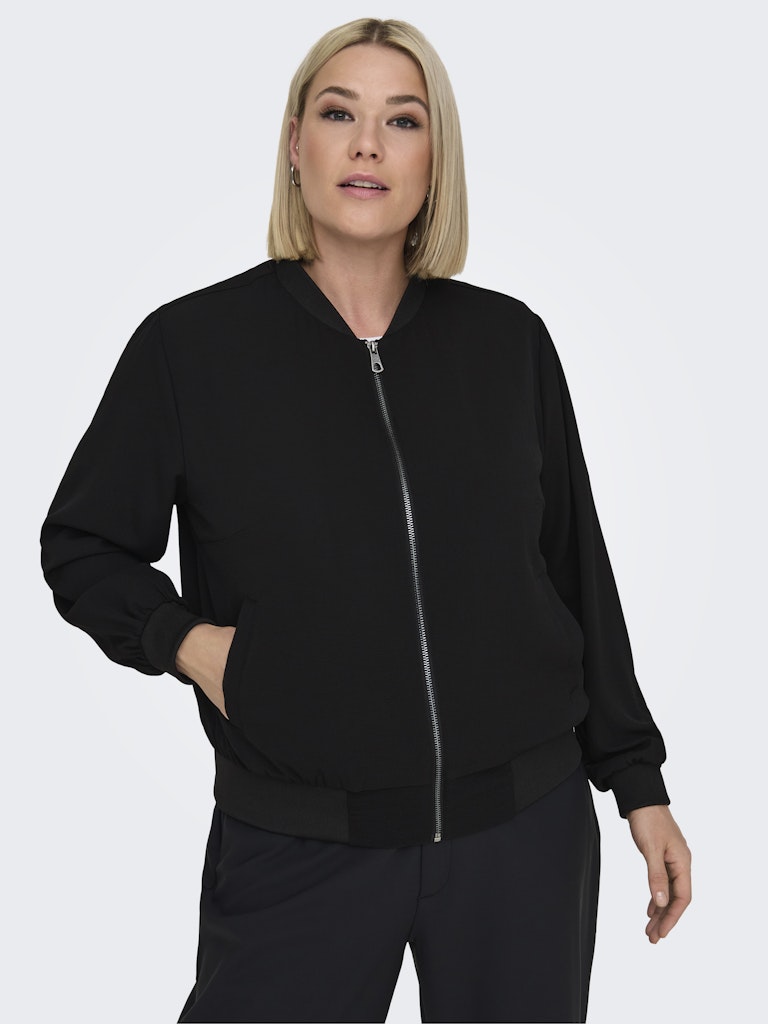 Only Carmakoma Lux L/S Bomber Jacket Dames