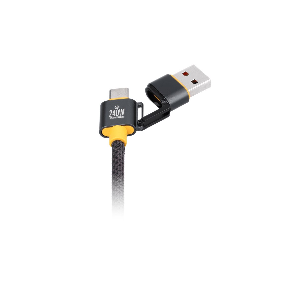 WakaWaka Connect Pro 5-in-1 USB Kabel 240W Met Zaklampje