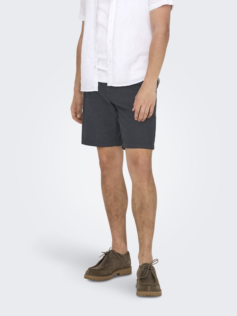 Only & Sons Mark 0011 Cotton Linen Shorts Heren