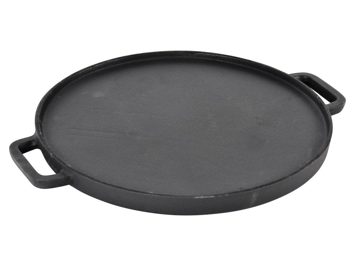 Grillplaat Gietijzer 30Cm 2 Zijdig