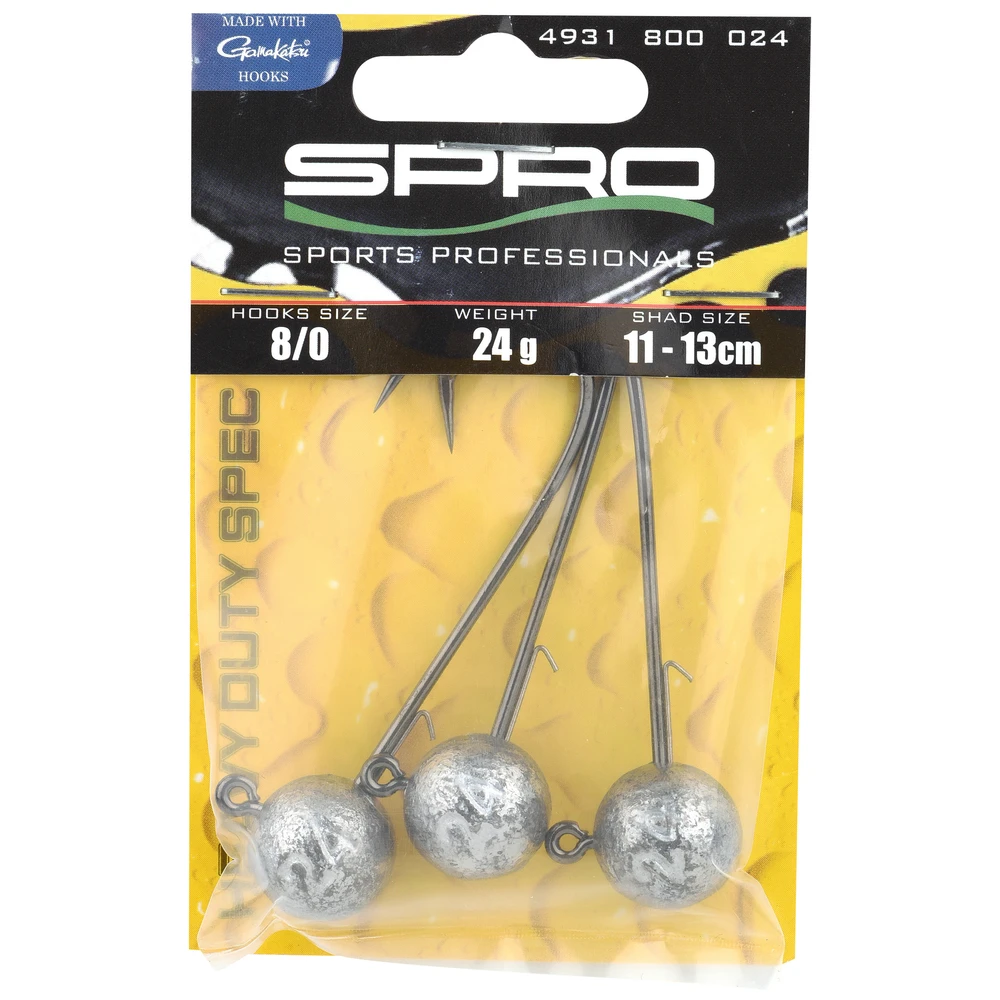 Spro Round HD Jighead 90 5G #8/0