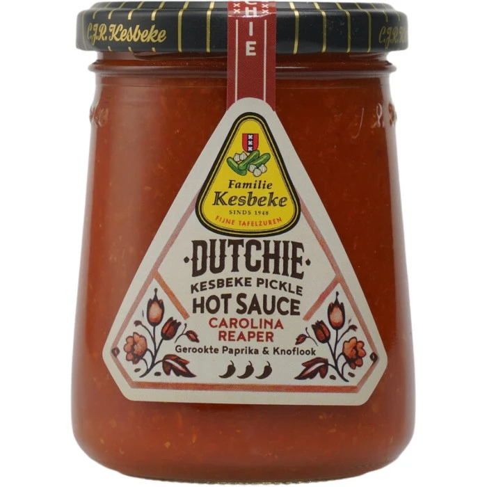 Kesbeke Dutchie Hotsaus Carolina Reaper 235Ml