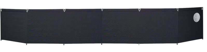 Isabella Windscherm 6 Delig Grey