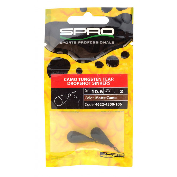 Spro Camo Tung Tear Ds Sinkers Mc