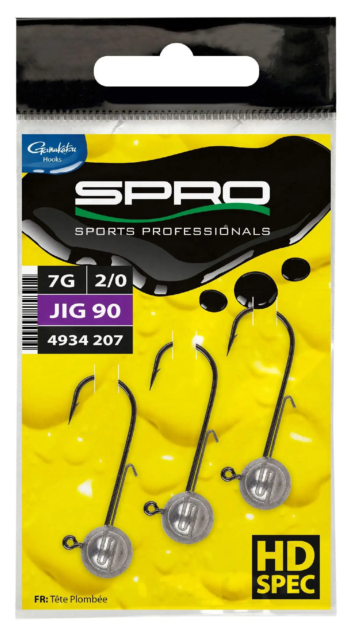 Spro Round Jig Head HD 5/0 10g 3St.