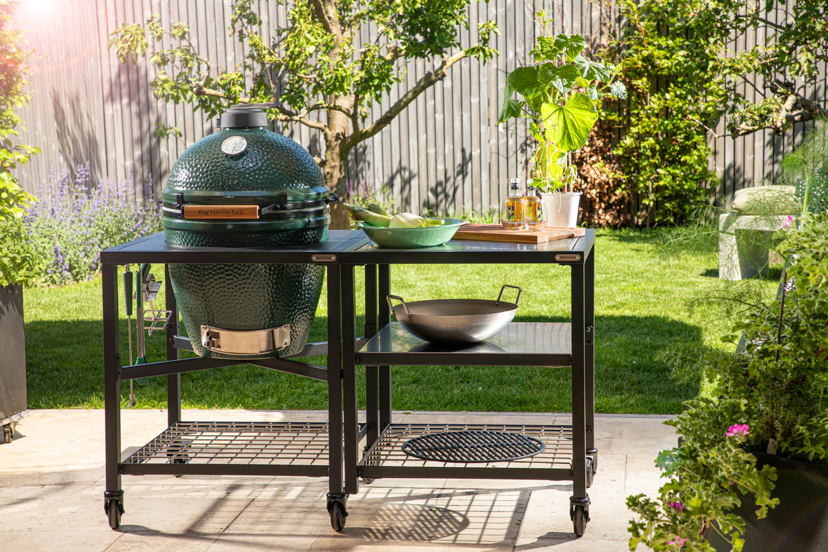 Big Green Egg Expansion Frame