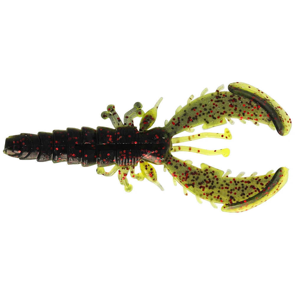 Westin Crecraw Slim Creature 5.5Cm Black/Chartreuse