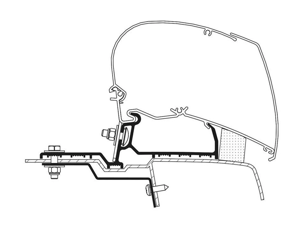 Thule Adapter Master Movano 2010