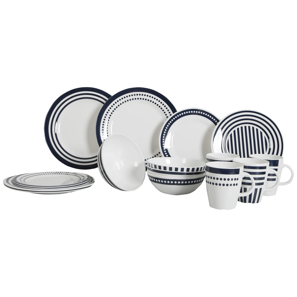 Gimex GX Mar Servies Blue Betta 16Dlg