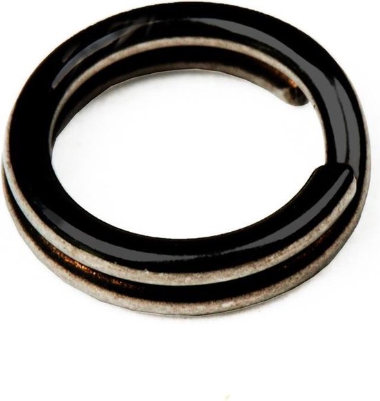 Spro Matte Black Split Ring #7