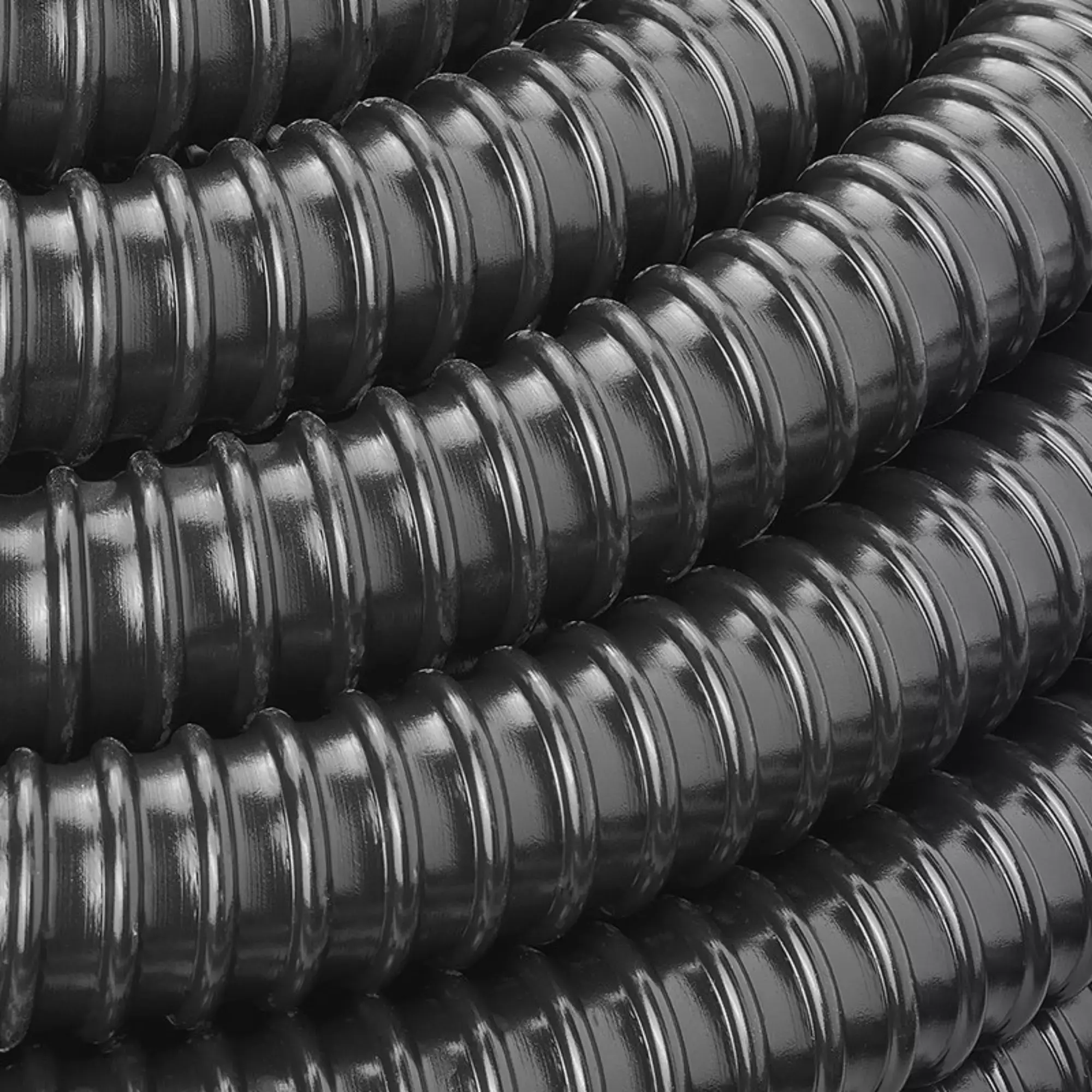 Afvalwaterslang Zwart 5,00M / 20MM Afvalwaterslang Zwart 5,00M / 20MM