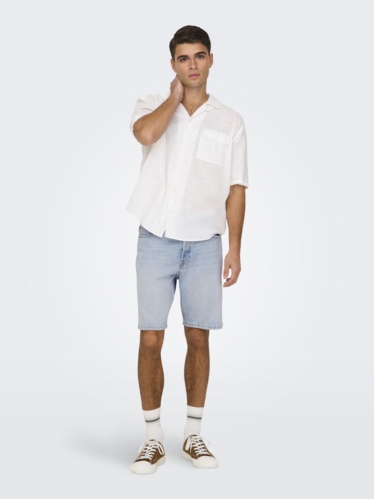 Only & Sons Edge Lb 2041 Tai Dnm Shorts Heren