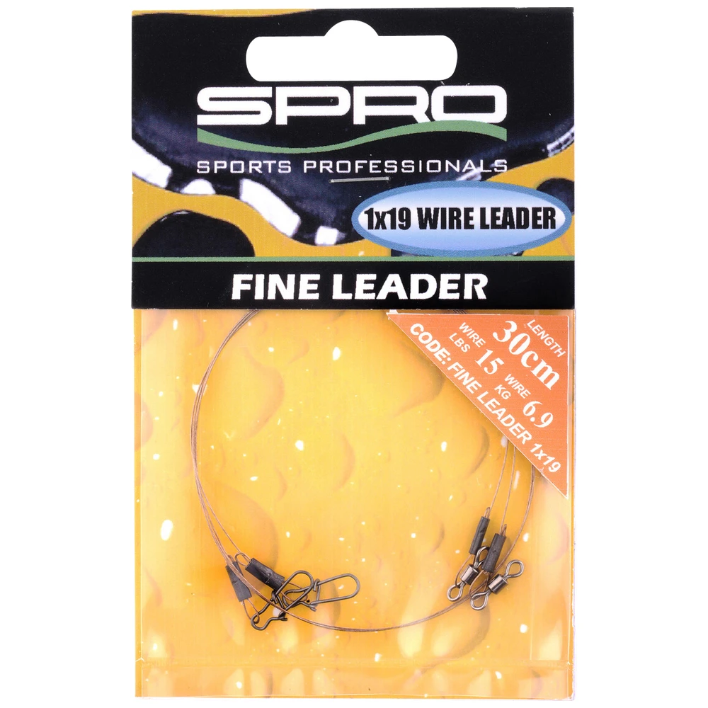 Spro 1X19 Non Coated Wire 30Cm 15Lb