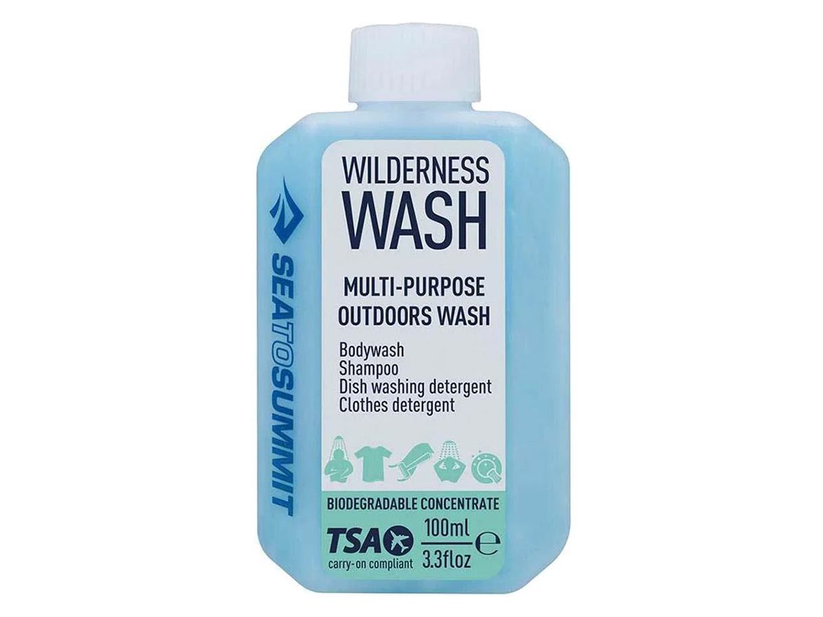 Sea To Summit Wilderness Wash 100Ml / 3.3 Fl Oz - Eco Zeep - Sky Blue