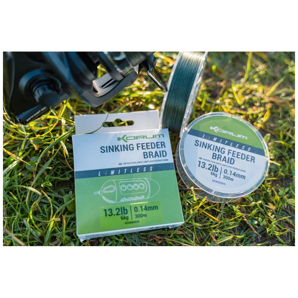 Korum Sinking Feeder Braid 0.14Mm