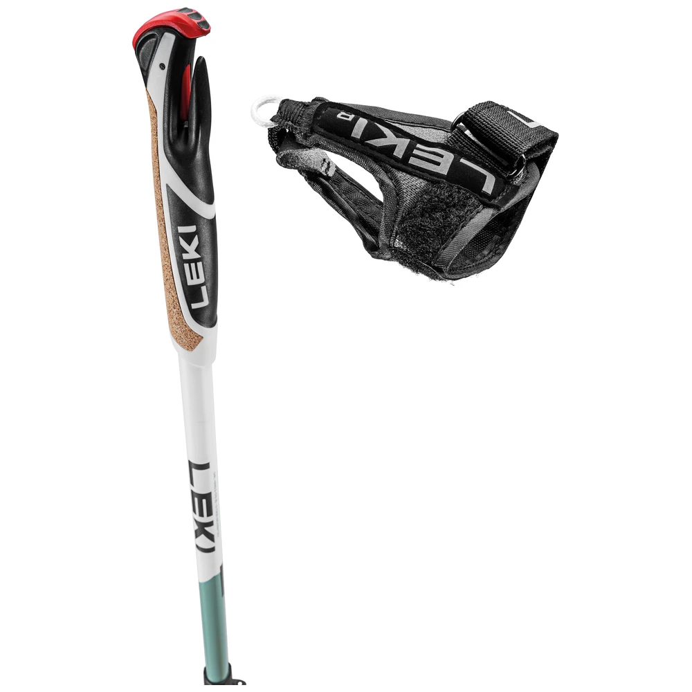 Leki Spin Shark SL - White/Smoke/Green/Dark/Antraciet