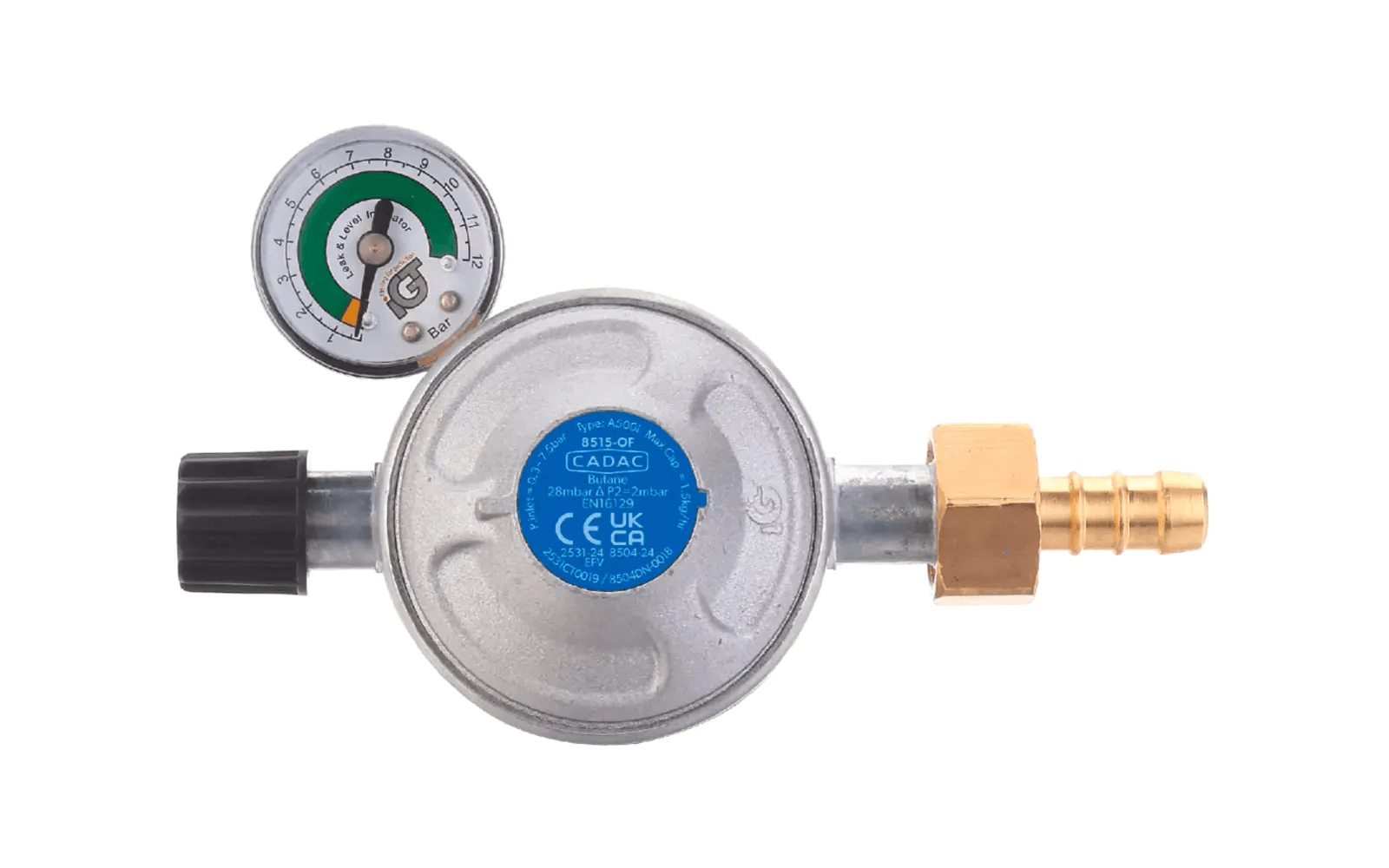 Cadac Regulator & Hose CG Overflow 30Mbar 0,85M