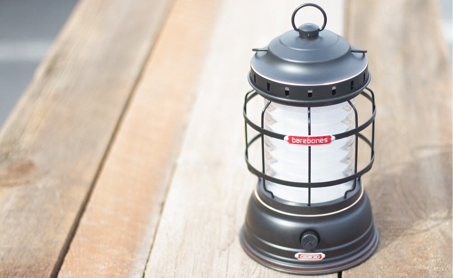 Barebones Forest Lantern Bronze 1-325 Lumen Usb