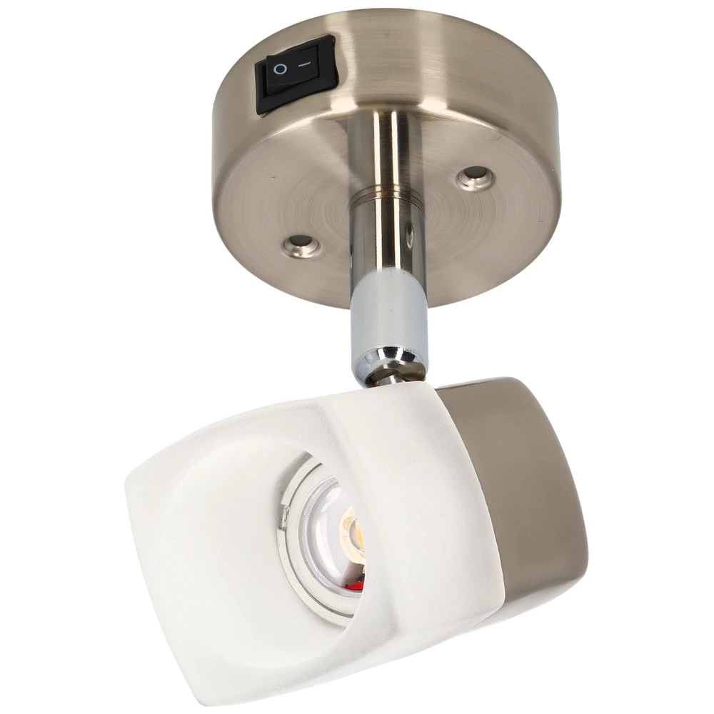 Haba Luna 12V Led Spot Satin Nickel