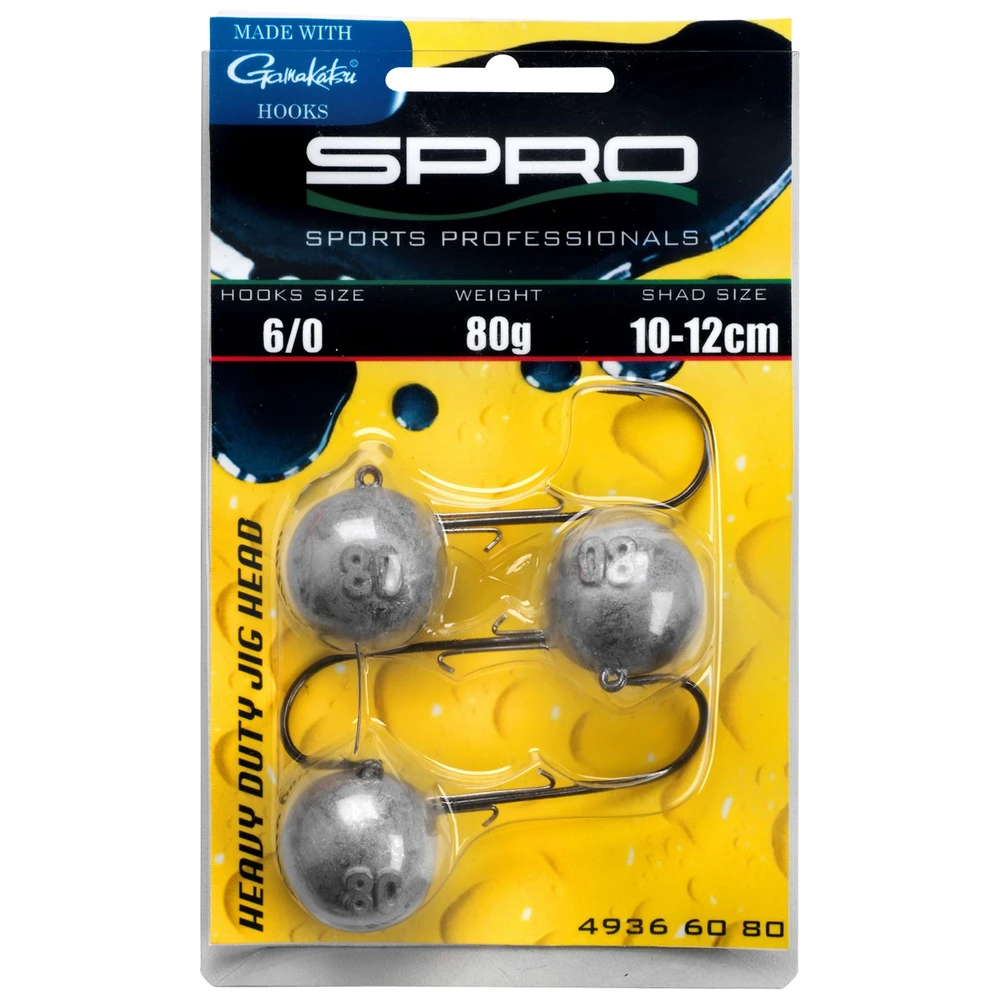 Spro HD Jighead 10/0 80G 2St.