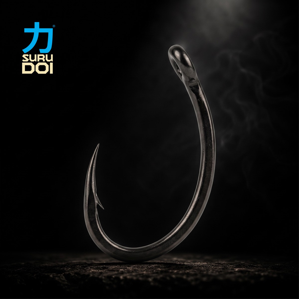 PB Products Surudoi Curved Circle Hook Ptfe 10Pcs Size 6