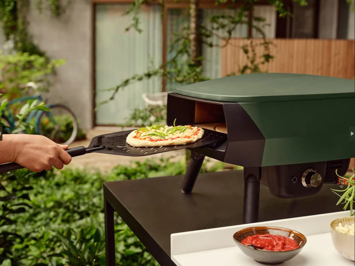 Witt Etna Piccolo Rotante Pizza Oven 16" Mat Green