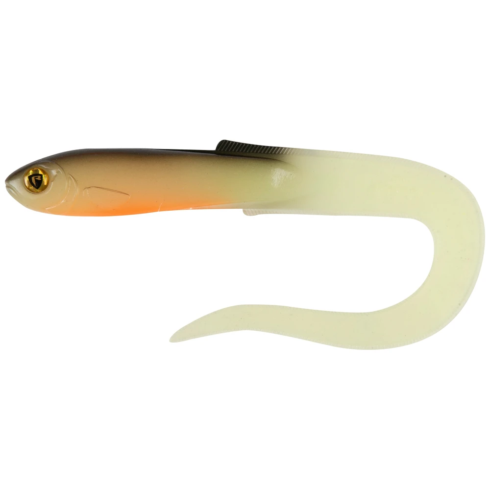 Fox Rage Slick Eel 21Cm/8.2" X 20Pcs -Uv Hot Olive