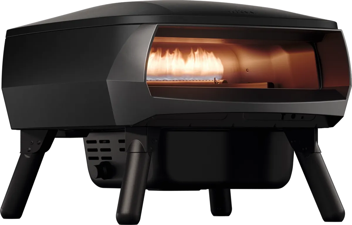 Piccolo Rotante Pizza Oven 13" Mat Zwart