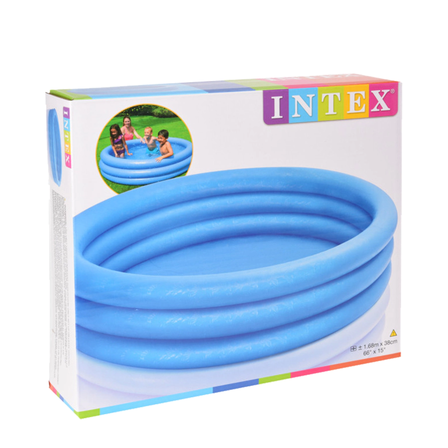 Intex Crystal Blue Kinderzwembad 168 X 41 Cm