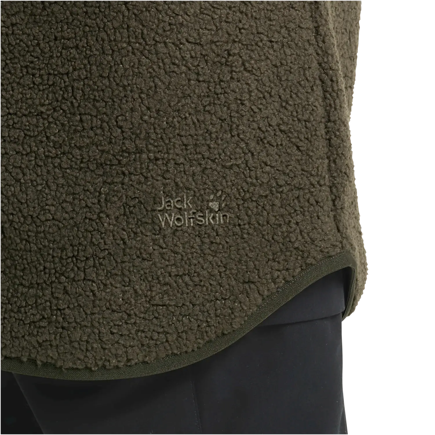 Jack Wolfskin Midlayer High Curl Coat Dames Jack Wolfskin Midlayer High Curl Coat Dames