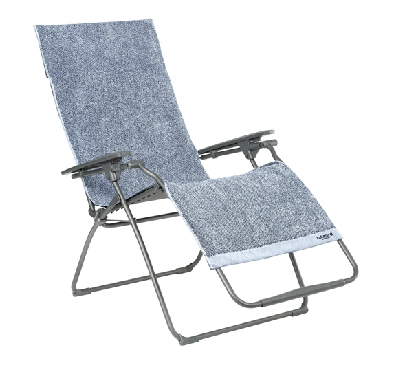 Lafuma Littoral Handdoek Voor Relaxstoel Coton - Iroise (Blue)