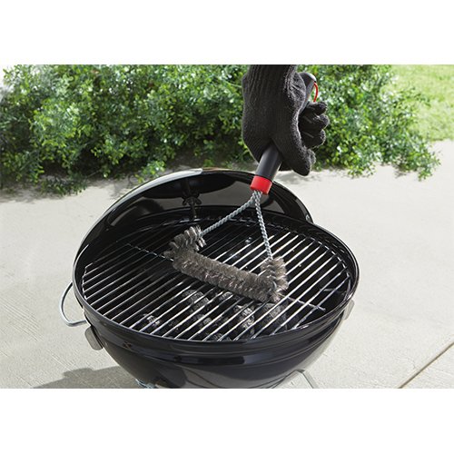 Weber Grillborstel Driezijdig 30Cm