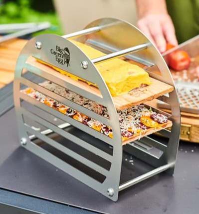 Big Green Egg Smoking Tower