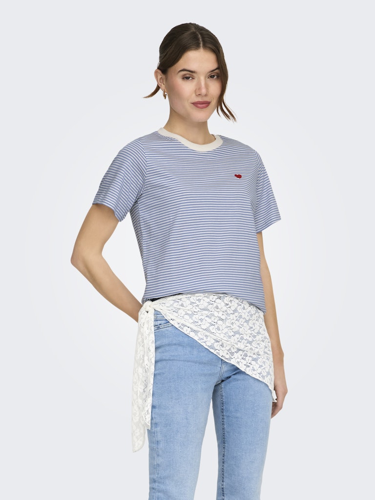 Jacqueline de Yong Pisa S/S Print Top Dames