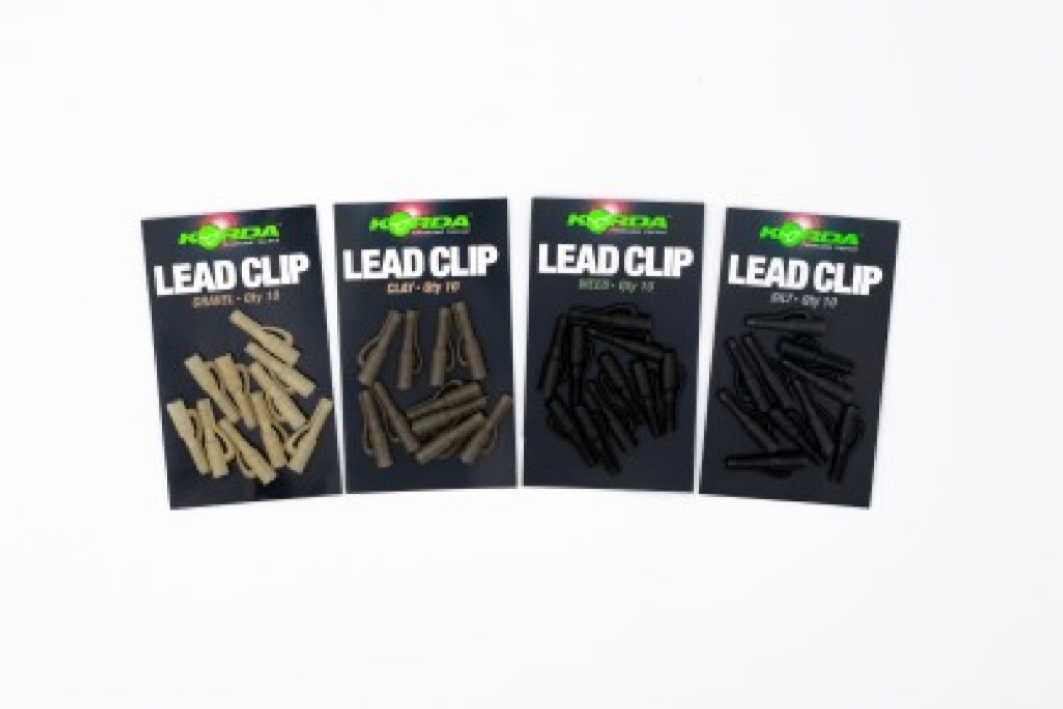 Korda Safe Zone Lead Clips - Clay