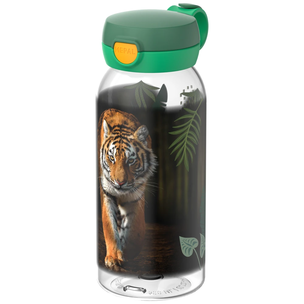 Mepal Drinkfles Met Flipdop Campus 600 Ml - Wild Tiger