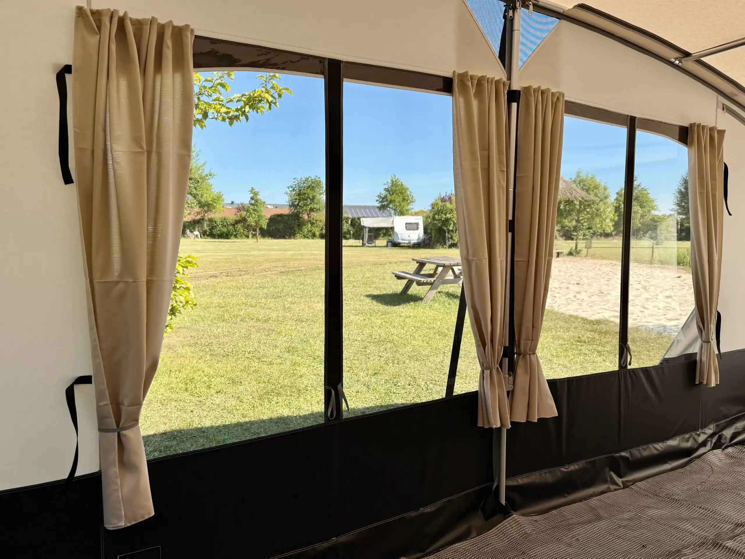 Reda Lucca 240- 270 Gordijnenset Mocha Frontpro M7-8E