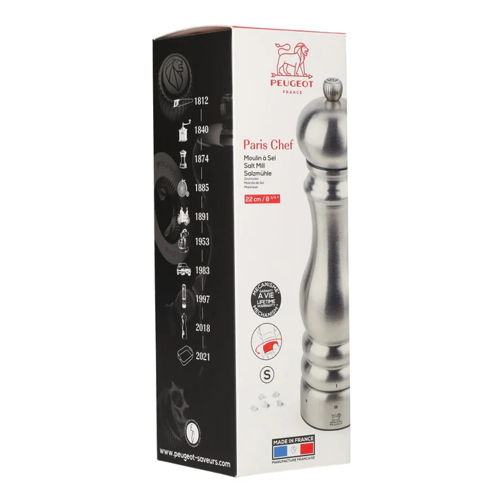 Peugeot Paris Chef U'Select Zoutmolen 22 Cm Inox