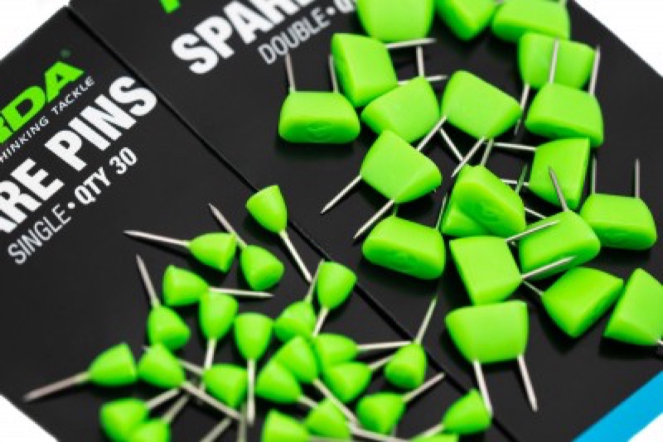 Korda Single Pins For Rig Safes - 30 Pins Per Package