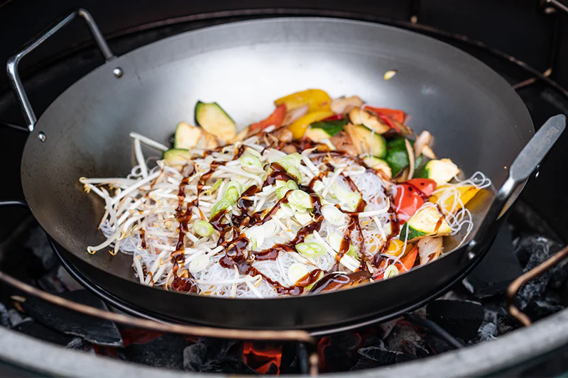 Big Green Egg Carbon Steel Wok