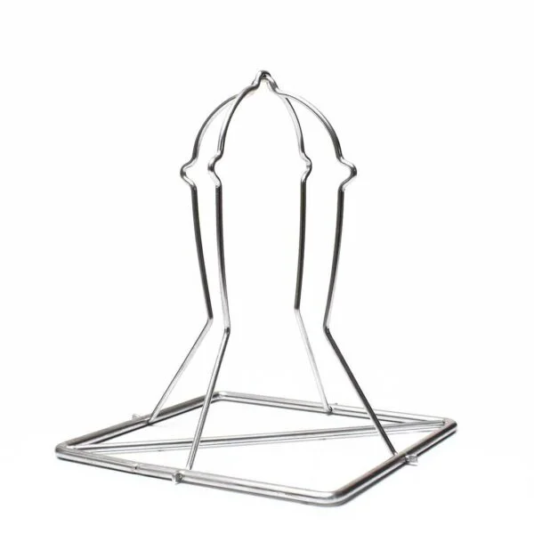 Big Green Egg Folding Beer Can Chicken Rack