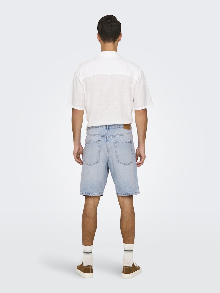 Only & Sons Edge Lb 2041 Tai Dnm Shorts Heren