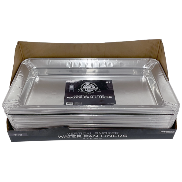Pit Boss Foil Water Pan Liner- Pro 4 Vertical (6 Pack)