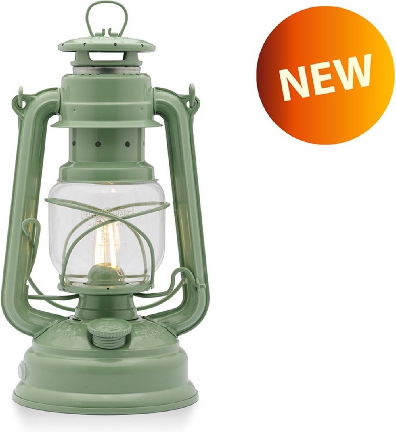 Feuerhand Led Stormlamp 276 Sage Green