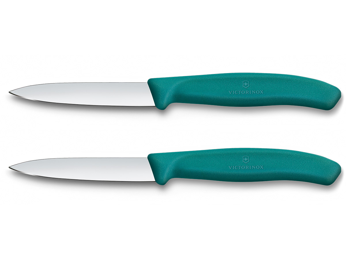 Victorinox Schilmesje Swiss Classic - 2 Stuks - Glad - Groen