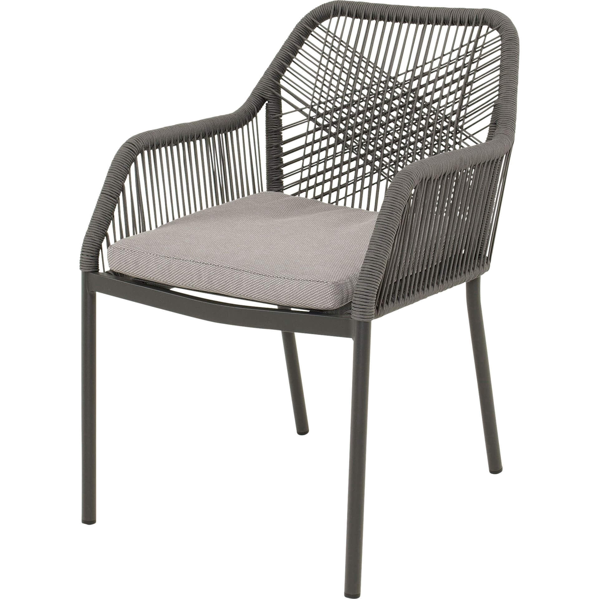 Leslie Living Stapelstoel Akita Grijs