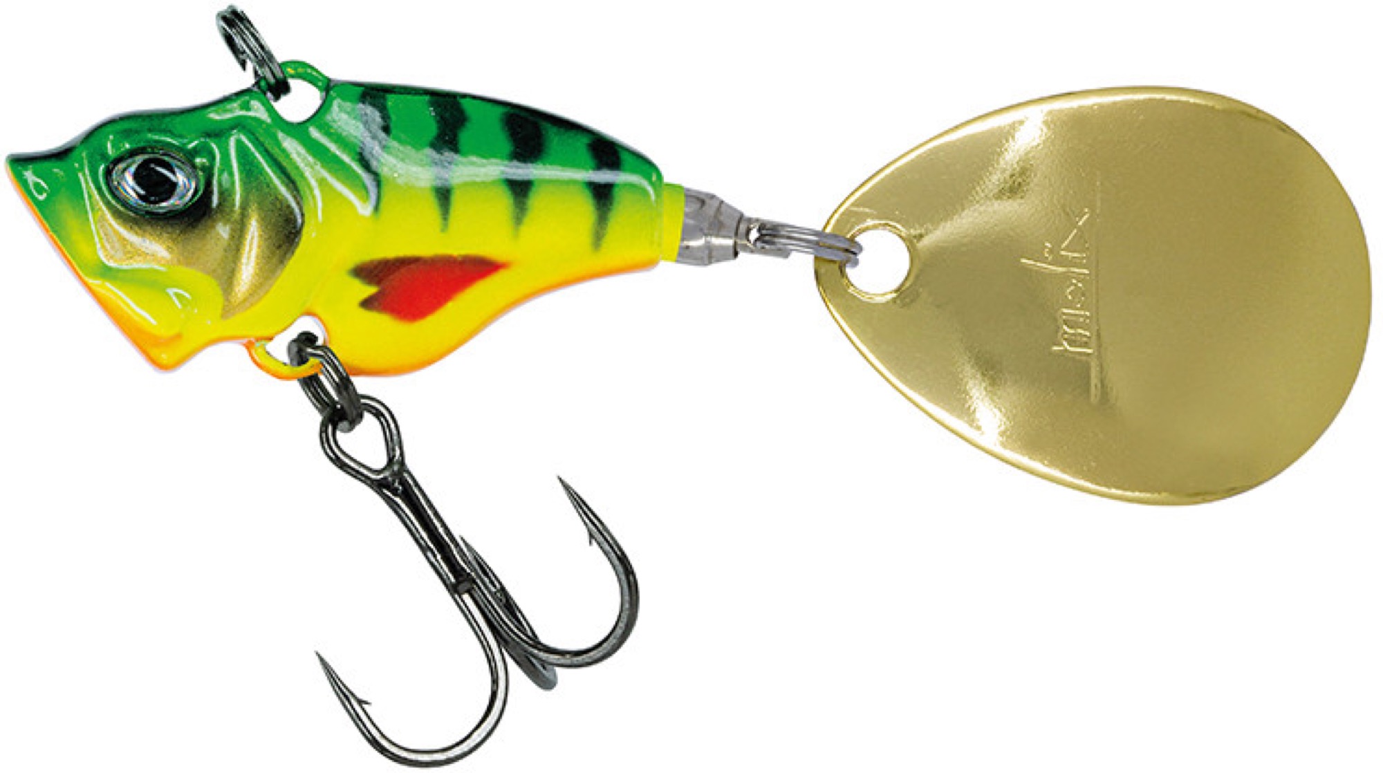 Molix Trago Spin Tail 1/4 oz - #468 Fire Tiger